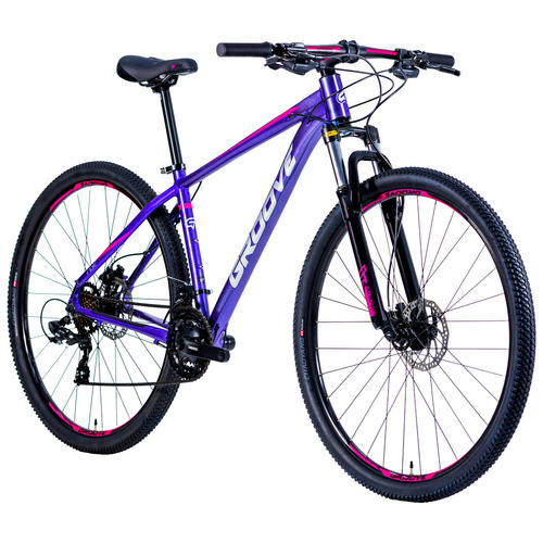 Bicicleta Groove Indie 30 21v Hd Aro 29 Viol/graf/rs Qdro 17