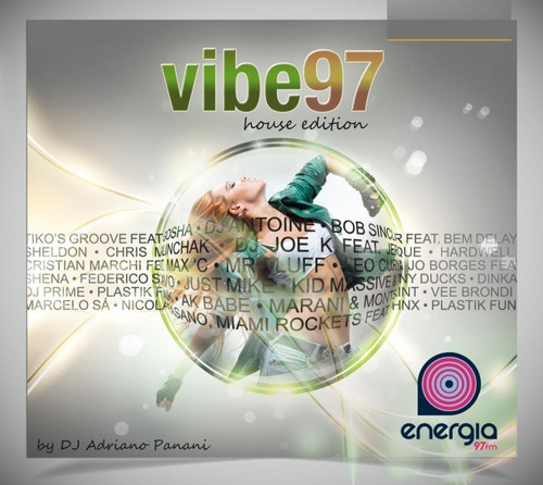 Vibe 97 House Edition - 2 Cds - Digipack