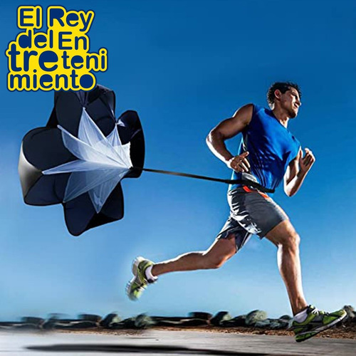 Imagen 4 de 4 de Paracaídas De Resistencia Entrenamiento Físico Fútbol +bolso