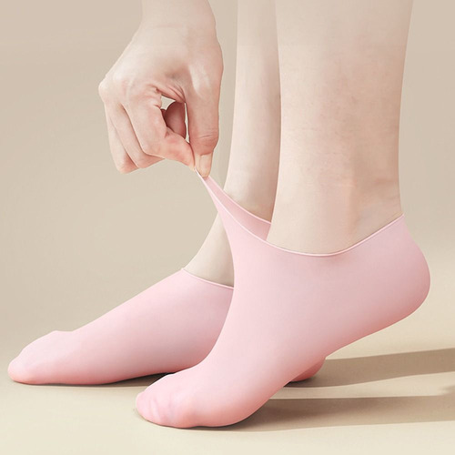 Calcetines Hidratantes De Silicona Para Cuidado De Pies