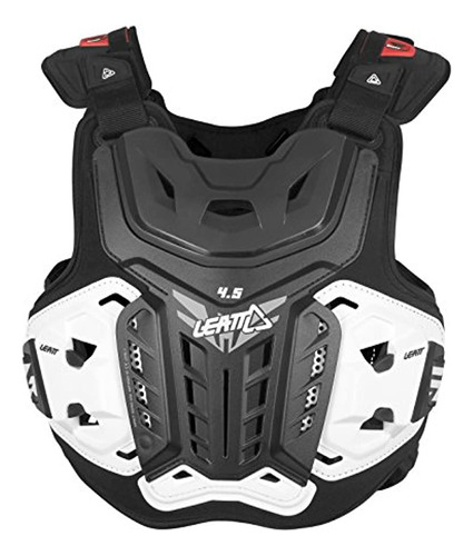 Chaleco Protector De Pecho Negro Motocross Xxl, Marca Leatt