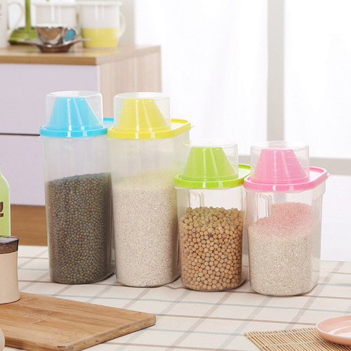 Recipiente De Almacenamiento De Comida Para Mascotas Con Tap