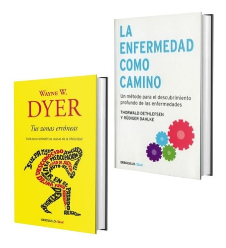 Combo X 2 Libros - Zonas Erroneas + Enfermedad Como Camino