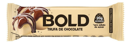 Bold Bar Trufa De Chocolate - Unidade -