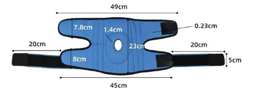 Protector De Rodillera Deportivas De Soporte Ajustable - 2