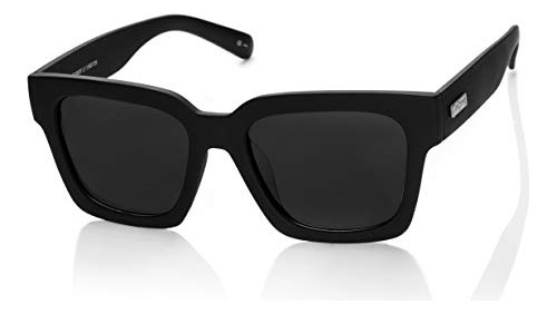 Le Specs Weekend Riot Polarized Sunglasses, Black Cpgiq