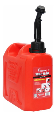 Galão Para Transferir Gasolina 5l - 2078 Wolf-flow Wolflube