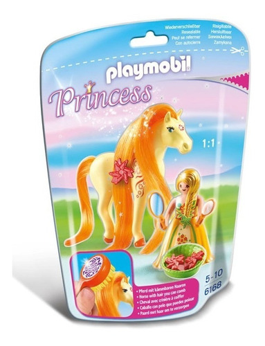 Figura Princesa Sol Con Caballo Playmobil 6168