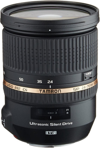 Lente Tamron Sp 24-70mm F/2.8 Di Vc Usd Para Nikon Con Paras