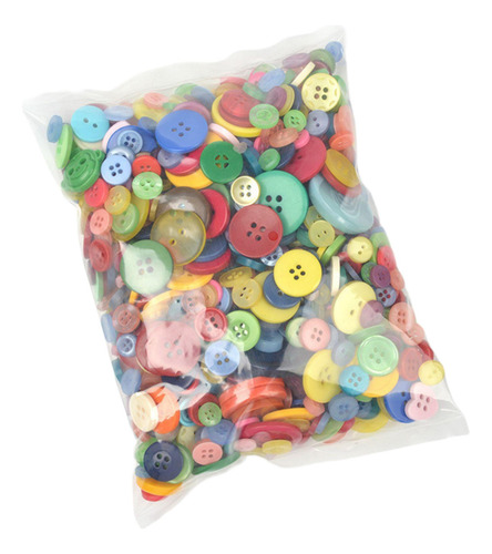 600 Uds. Kit De Material De Botones Surtidos De Botones