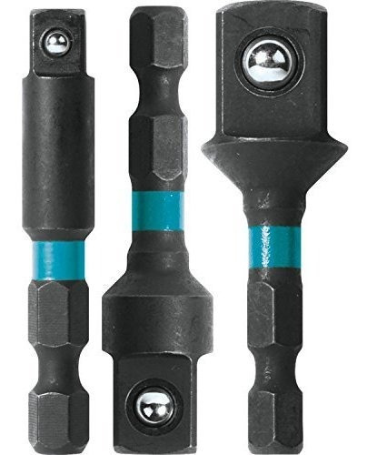 Juego 3 Adaptador Para Toma 2 Makita Impactx