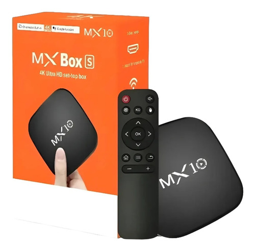 Convertidor Smart Tv Tv Box 4k Android Magis Disney Negro
