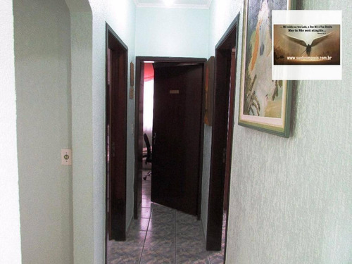 Imagem 12 de 30 de Casa Com 03 Dormitórios ( 02 Suítes) , 02 Vagas De Garagem Residencial À Venda, Vila Mazzei, Santo André. - Ca0059