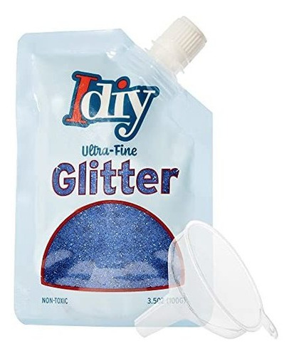 Glitter  X 100g Extra Fino - Azul Indigo