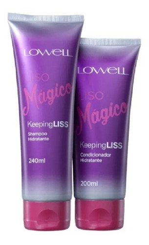 Lowell Keeping Liss Liso Mágico Shampoo Condicionador