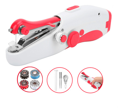 Mini Maquina De Coser Manual Pequeña De Mano Multifuncional