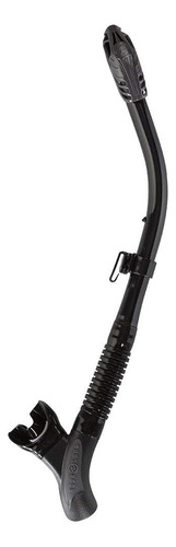 Aqua Lung Impulse Dry Snorkel, Negro