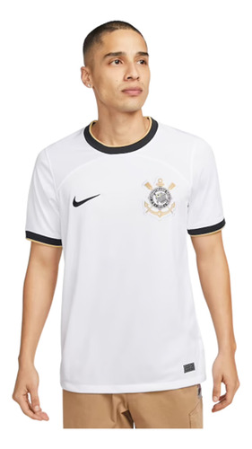 Camiseta Nike Corinthians I 2022/23 Torcedor Pro Masculino -