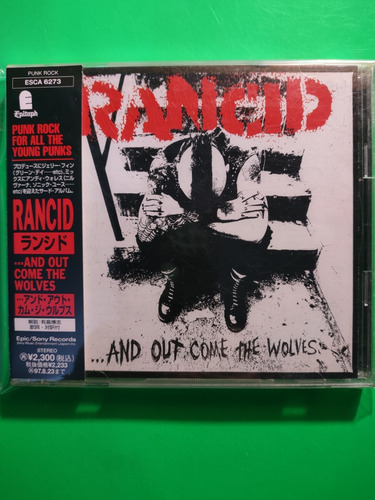 Rancid - ...and Out Come The Wolves (cd, 1995 Japón)