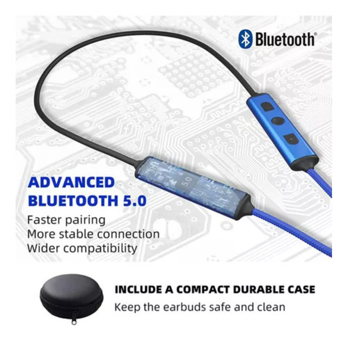Auriculares Bluetooth - Auriculares Inalámbricos Tras Cuello