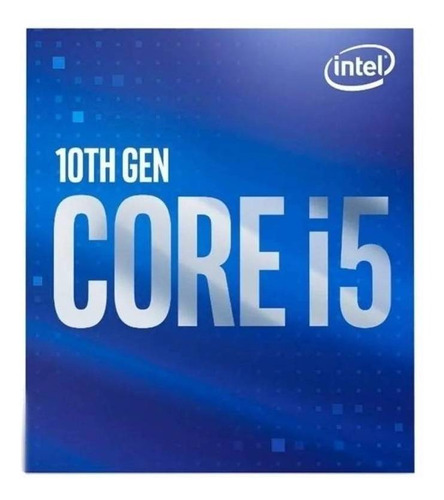 Procesador Intel Core I5-10400, 2.90 Ghz, 12mb L3 Lg1200 65w