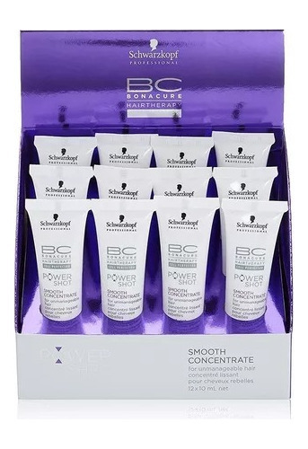 Ampollas Schwarzkopf Power Shot Smooth Repair Concentrate X1