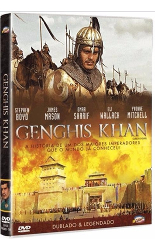 Genghis Khan - Dvd - Stephen Boyd Omar Sharif James Mason