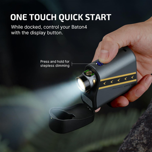 Linterna Edc Olight Baton4 Premium Edition, 1300 Lúmenes, Co
