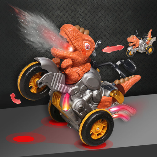 Control Remoto Q: Dinosaurio, Motocicleta, Acrobacias, Contr