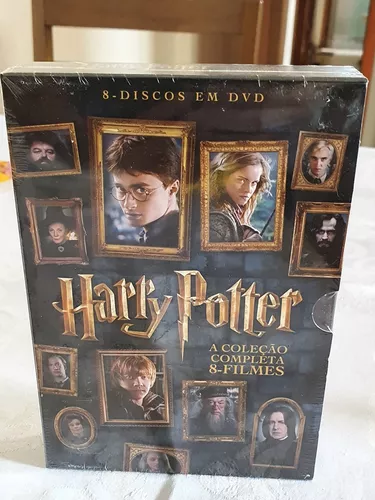 Coleção Completa Dvds Filmes Harry Potter ( 8 Filmes