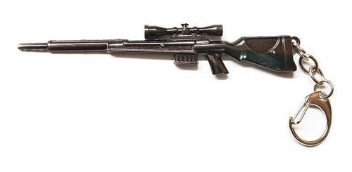 Chaveiro Arma Rifle Modelo 5 | Free Fire Fortnite Pubg