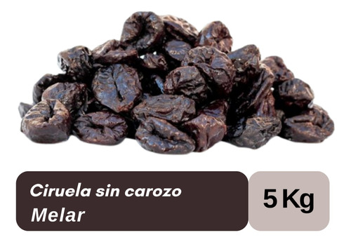 Ciruela sin carozo Melar x 5kg