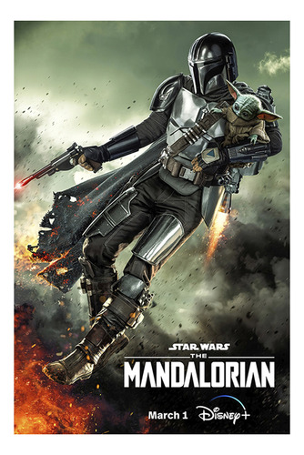 Poster The Mandalorian De Star Wars 2023