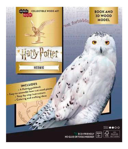 Harry Potter Hedwig Libro Y Modelo Para Armar 3d-madera, De Insight Editions. Editorial Insight, Tapa Blanda, Edición 1 En Inglés, 2019