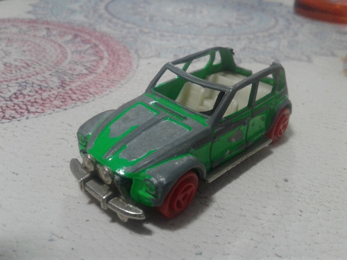 Autito Escala Majorette Citroen Dyane 6 Detalles