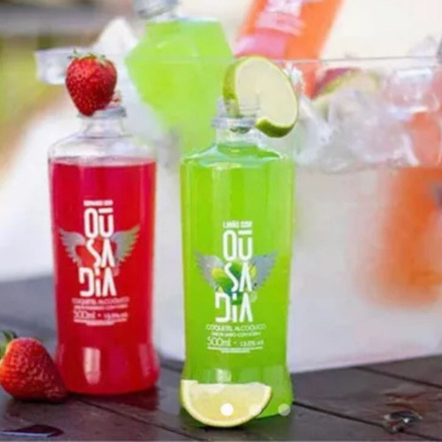 Coq Ousadia Morango 6 X 350ml Pet