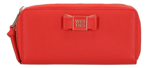 Cartera Para Mujer Westies Rojo Hbgianni28we Diseño de la tela Liso