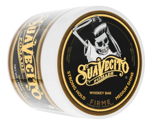 Suavecito Pomade Whisky Bar Firme Strong Hold 4 Oz