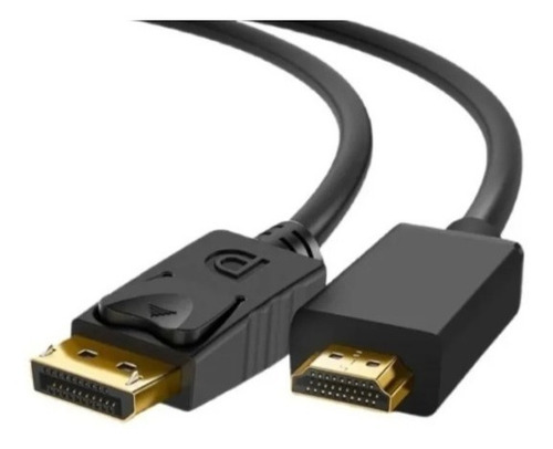 Cabo Displayport Macho X Hdmi Macho 5,00 Metros