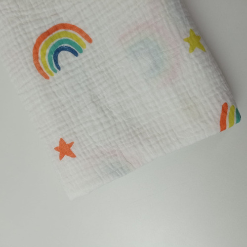 Imagen 2 de 9 de Promo 2 Mantas De Muselina Swaddles Rebozo Recibidor Bebé