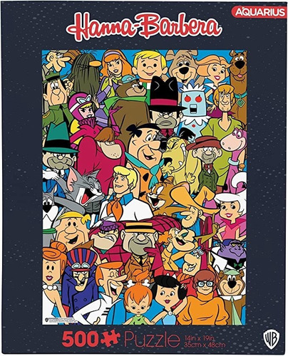 Aquarius Hanna Barbera - Puzzle De Fundición De 500 Piezas.