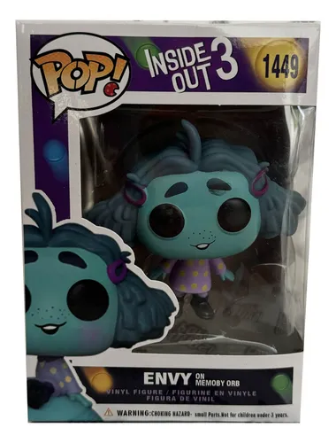 Inside Out Intensamente2 Funko Pop Ansiedad Envidia Pixar