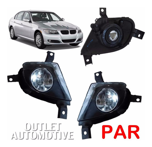 Par Farol De Milha Bmw 320i 325i Ano 2009 2010 2011