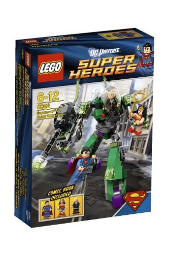 Lego Superheroes Superman Contra Power Armor Lex 6862