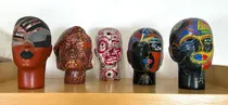 Comprar Artista Plastica - Pinturas Sobre Cabeças Em Resina