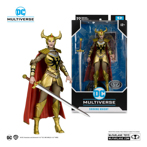Shining Knight (platinum Edition) Mcfarlane Toys (Usado)