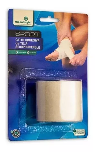 Cinta adhesiva de tela semipermeable sport 5cm x 9m (1 unidad) - Farmaonline