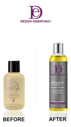 Hidratante Para Cabello Y Cuerpo Design Essentials Botanical