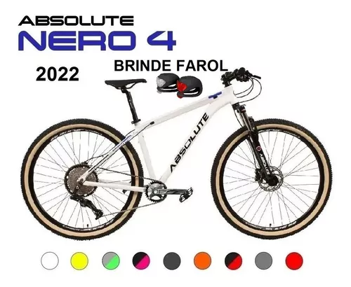 Bike Aro 29 Absolute 12v Mtb Suspensão Ar Óleo +brinde