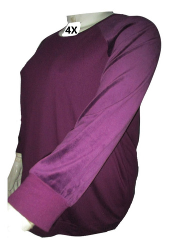 Sudadera Guinda Uva Plus Mujer Talla 4x ( 48 / 50 ) Old Navy
